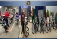 ضبط مستعرضي النفق