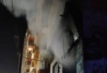 حريق معرض منوف