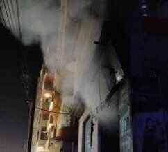 حريق معرض منوف