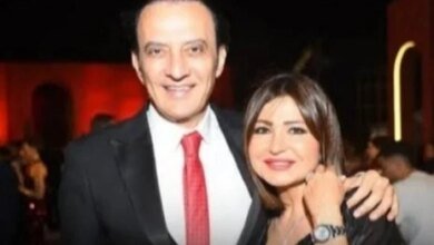 عزاء والد دينا رامز