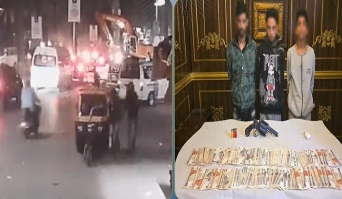 الجيزة: سقوط عصابة خطف أجانب.. فرد خرطوش وتوك توك المضبوطات 1 عصابة خطف الجيزة