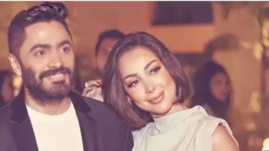 تامر حسني وبسمة بوسيل