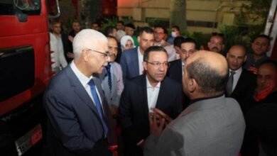 حريق الكبد المنوفية