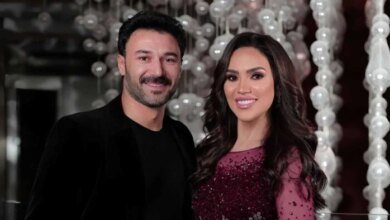 العمروسي ومي فاروق