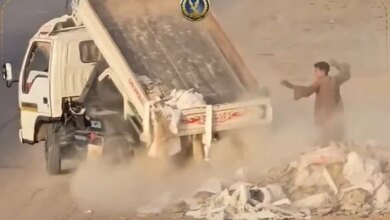 ضبط مخالف بيئي بالقاهرة