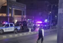 حريق معهد كبد المنوفية