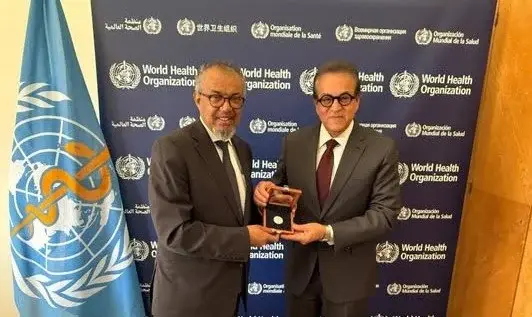 مصر ومنظمة الصحة العالمية بجنيف