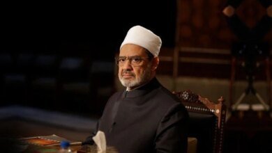 شيخ الأزهر يوجه رسالة للأمتين العربية والإسلامية بمناسبة عيد الأضحى 7 تهنئة شيخ الأزهر بالعيد