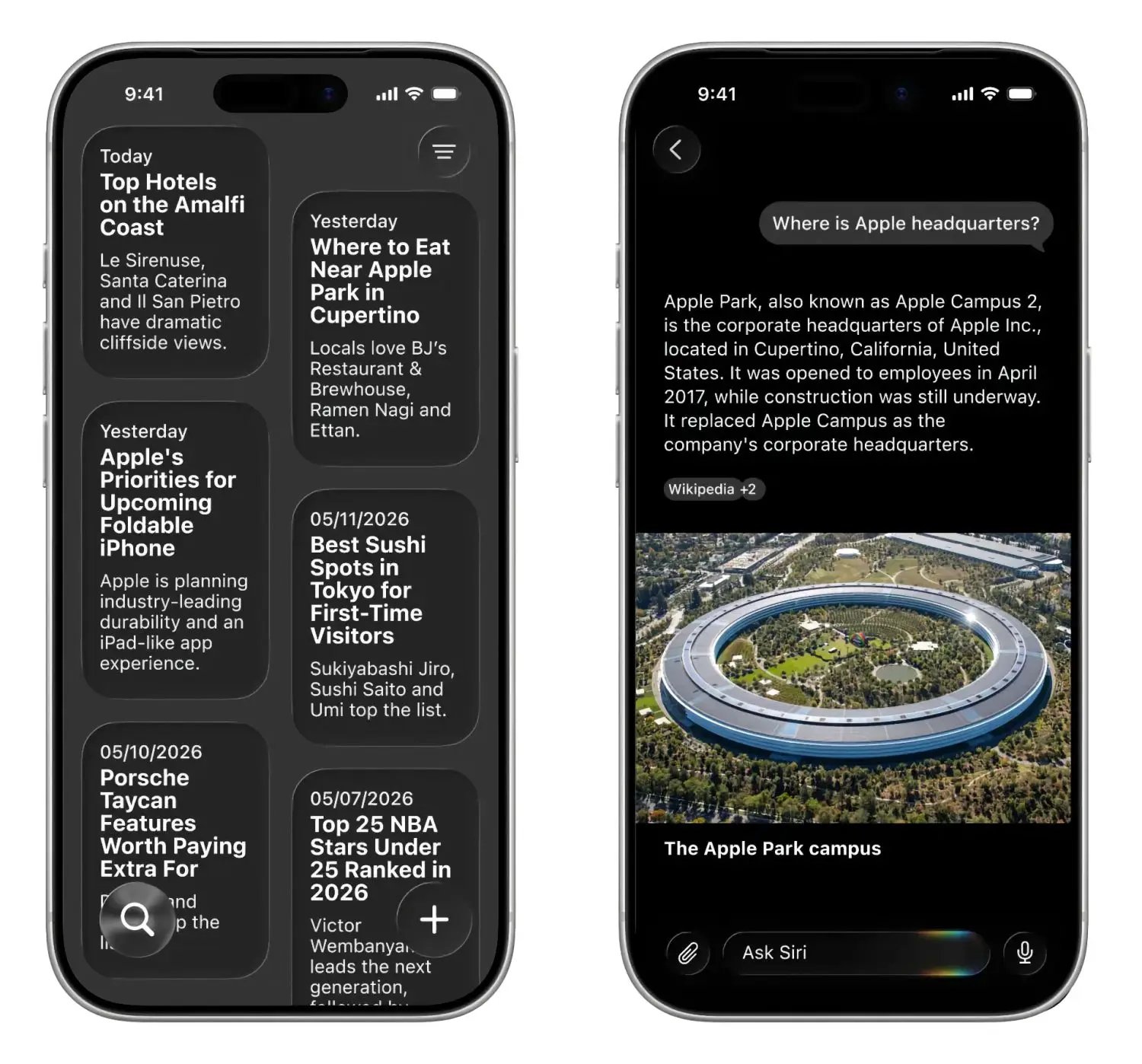 تحول جذري لـ "سيري" في نظام iOS 27: دمج محرك "Gemini" وواجهة محادثة جديدة 1 تحديث Siri القادم