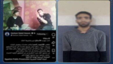 ضبط مبتز الزاوية الحمراء