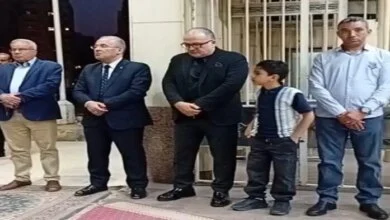 نجوم الفن يشاركون في عزاء والد الشاعر هاني عبد الكريم بالمهندسين 5 عزاء والد هاني عبد الكريم