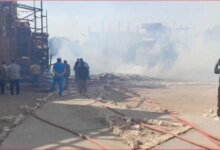حريق مدينة الإنتاج الإعلامي