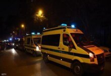 حادث طريق أرقين
