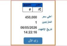 مزاد اللوحات المعدنية