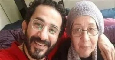 جنازة والدة أحمد حلمي