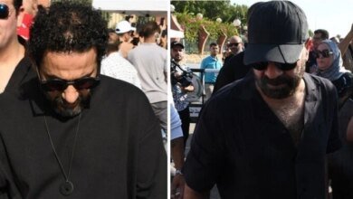 بمشاركة منى زكي.. أحمد حلمي يشيع جثمان والدته في مدينة بنها 2 جنازة والدة أحمد حلمي