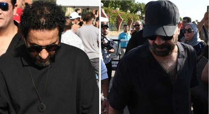 بمشاركة منى زكي.. أحمد حلمي يشيع جثمان والدته في مدينة بنها 1 جنازة والدة أحمد حلمي