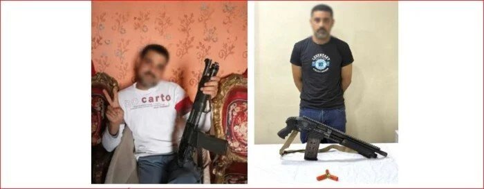 بندقية خرطوش لترهيب طليقته.. الداخلية تسقط «مسلح المنوفية» 1 ضبط مسلح المنوفية