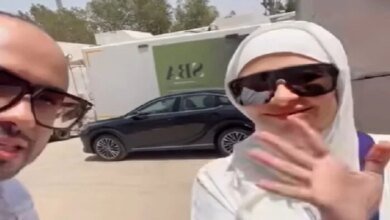 ياسمين عبد العزيز في الحج