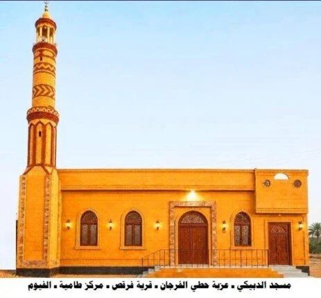 خريطة المساجد الجديدة