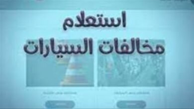 مخالفات المرور الرقمية