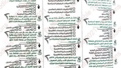 مراجعة جغرافيا الثانوية العامة