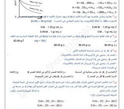 ملخص الكيمياء للثانوية العامة
