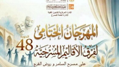 مبدعو الأقاليم يقتحمون خشبات القاهرة.. انطلاق المهرجان الختامي للمسرح في دورته الـ 48 17 مهرجان مسرح الأقاليم 48