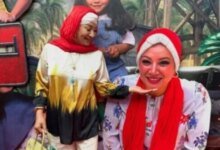 انتصار بالحجاب في العرض الخاص