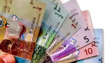 أسعار الدينار الكويتي اليوم