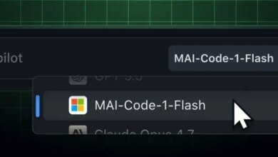 "MAI-Code-1-Flash": مايكروسوفت تزيح "كلود" عن صدارة البرمجة بنموذج يوفر 60% من البيانات 2 إطلاق نموذج MAI البرمجي