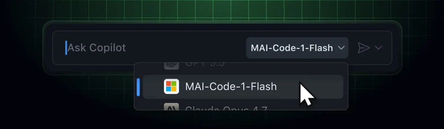 "MAI-Code-1-Flash": مايكروسوفت تزيح "كلود" عن صدارة البرمجة بنموذج يوفر 60% من البيانات 1 إطلاق نموذج MAI البرمجي