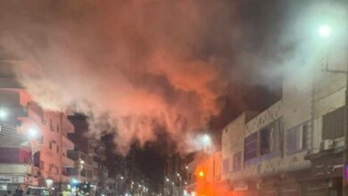 تطويق حريق اندلع في مطعم شهير بنجع حمادي دون إصابات 2 إخماد حريق مطعم نجع حمادي