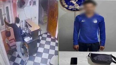 ضبط لص معامل الإسكندرية