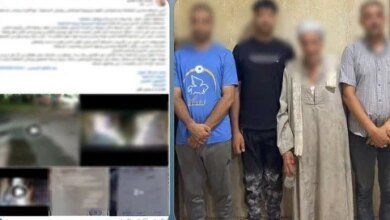حقيقة فيديو شرطي حلوان