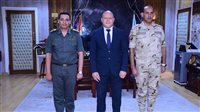 تغيير قيادة التربية العسكرية بسوهاج