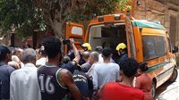 انهيار عقار الإسكندرية