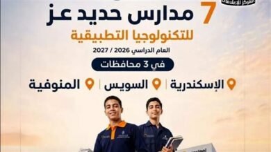 شراكة إيطالية تقتحم قطاع التعليم المصري: 7 مدارس لـ "حديد عز" تدخل الخدمة 5 مدارس حديد عز الجديدة