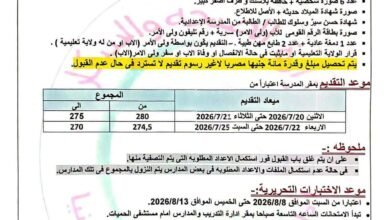 مجموع قياسي وشرط جغرافي إجباري.. المنيا ترفع حواجز القبول بمدارس التمريض 4 مدارس التمريض بالمنيا