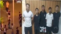 مشاجرة التجمع تنتهي في قبضة الأمن: طلاب يدافعون عن مسن خلف الأسوار 2 ضبط طلاب مشاجرة التجمع