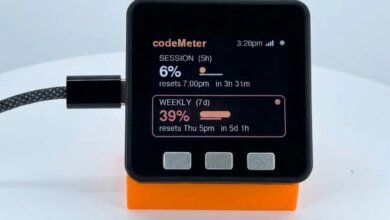 أداة codeMeter تخرج مراقبة استهلاك الذكاء الاصطناعي من المتصفح إلى سطح المكتب 1 جهاز مراقبة Claude Code