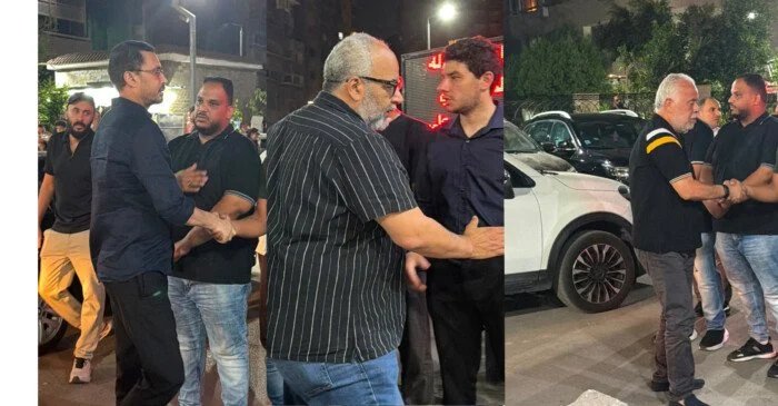 رحيل مفاجئ يجمع نجوم السينما في عزاء المنتج ياسر صبحي 1 عزاء المنتج ياسر صبحي
