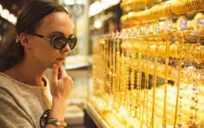هبوط الذهب في مصر