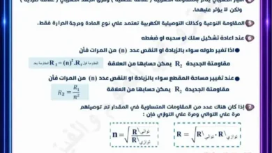 شفرة كيرشوف ومعادلات المقاومة.. كيف تُصاغ أسئلة "بعبع" الثانوية العامة 2026؟ 1 قوانين فيزياء الثانوية العامة