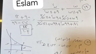 أخطاء في حلول "السوشيال ميديا" تثير قلق طلاب الثانوية العامة بعد امتحان الرياضيات البحتة 4 إجابات الرياضيات البحتة 2026