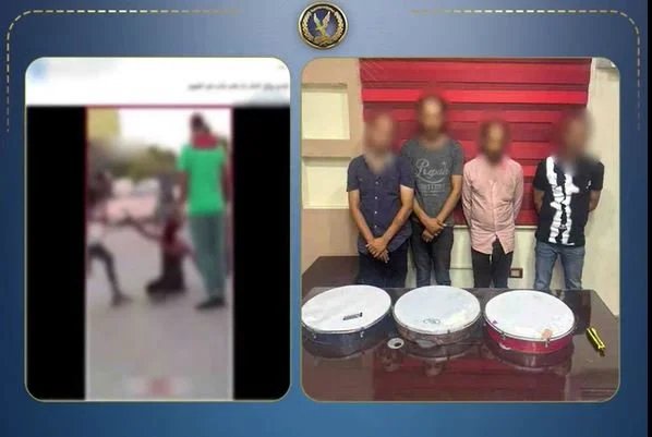 مشاجرة الآلات الموسيقية بالفيوم