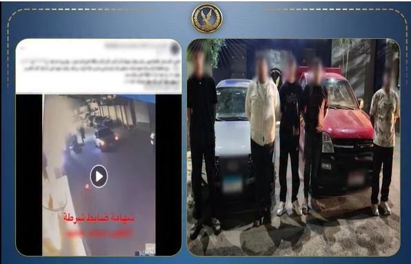 ضابط شرطة ينهي معركة شوارع في بني سويف بسبب أولوية المرور 1 مشاجرة بني سويف