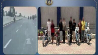 فيديو الشارع المرعب بالغربية ينتهي بـ 8 شبان خلف القضبان 22 ضبط مستعرضي الدراجات بالغربية