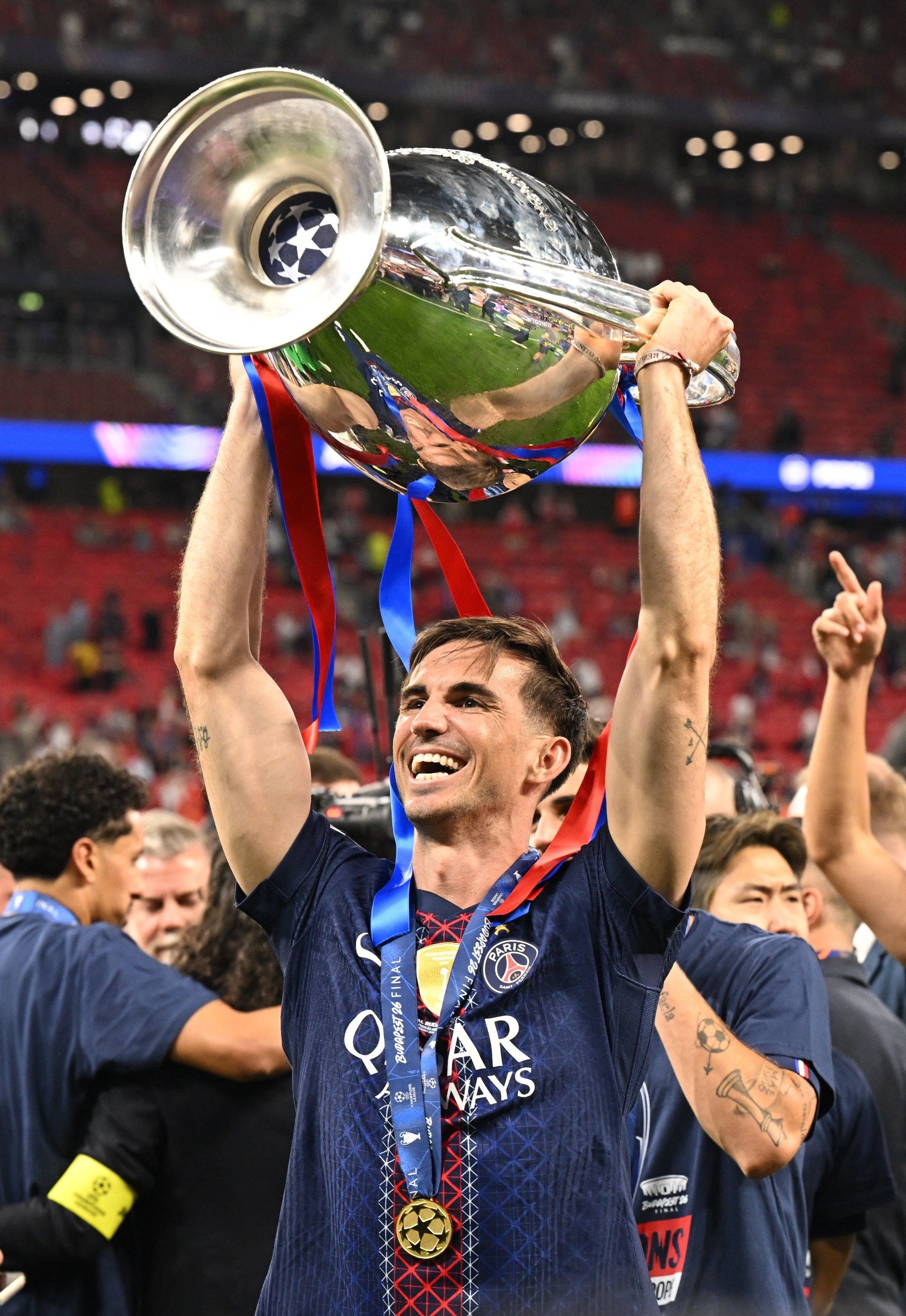 فابيان رويز يهدد احتكار ريال مدريد لعرش تاريخي في عام 2026 1 فابيان رويز وكأس دوري الأبطال