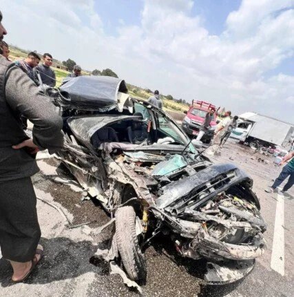دماء على الكيلو 64.. هل تفشل توسعات طريق الإسكندرية الصحراوي في كبح حوادث السرعة؟ 1 حادث الصحراوي